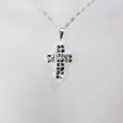 Pendant 40cm - Stella-Silver Chain - Pendant 40cm - Laiton argenté